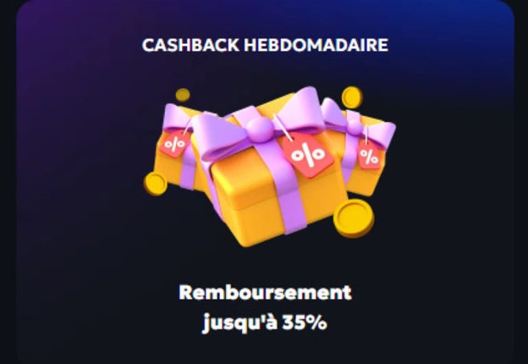 Casabet Casino cashback