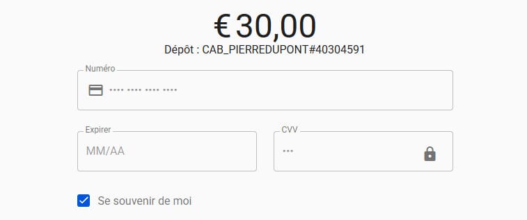 Casabet Casino moyens paiement